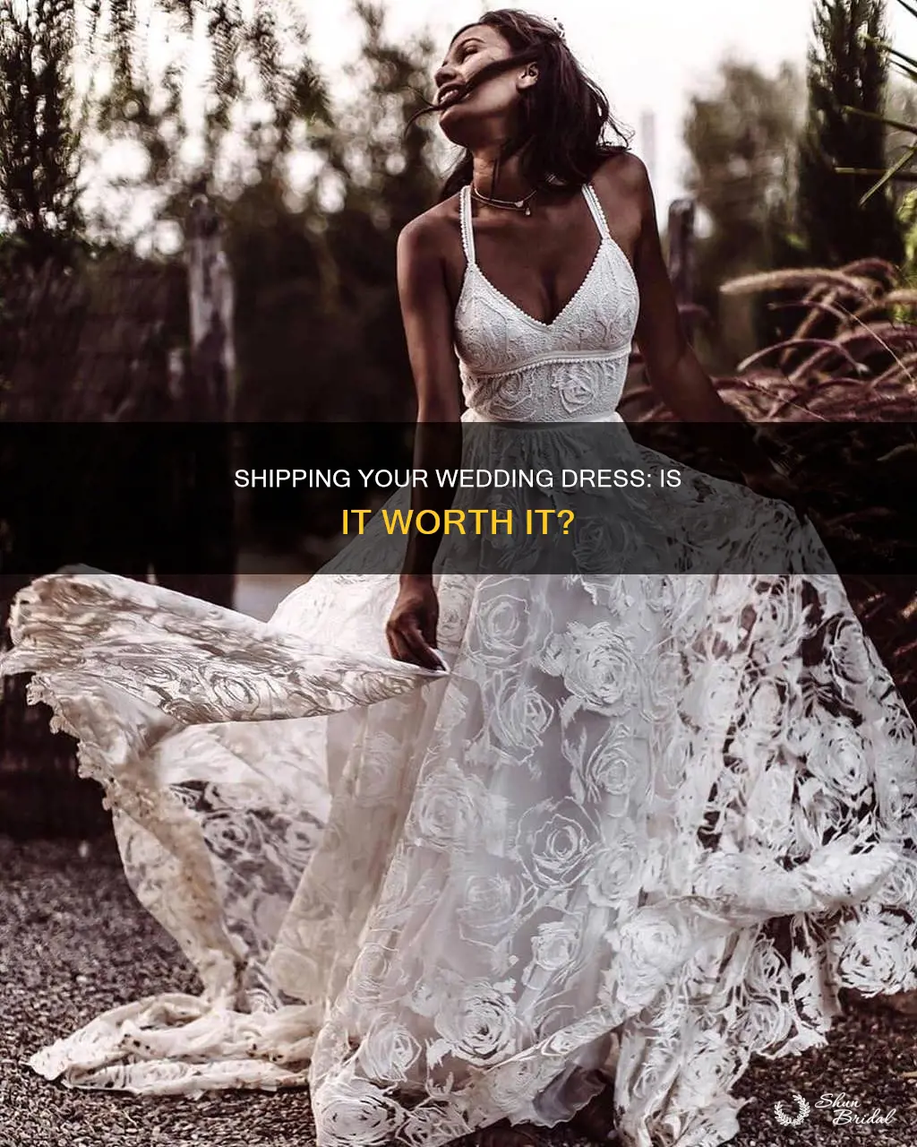should you ship your wedding dress