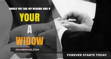 The Widow's Dilemma: To Keep or Remove Wedding Ring?