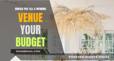 Reveal Your Budget: Wedding Venue's First Question