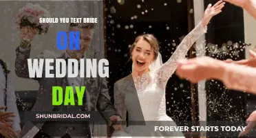 Should You Text the Bride on Her Wedding Day? Etiquette Tips