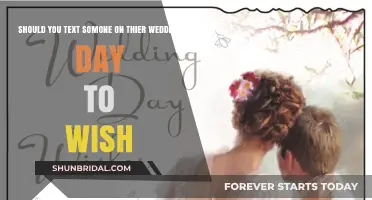 Should You Text Wedding Wishes on Their Big Day?