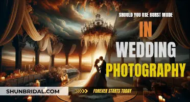 Burst Mode in Wedding Photography: When and Why?