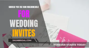 Non-Machineable Wedding Invites: Worth the Effort for Your Big Day?