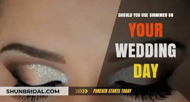 Shimmer on Your Wedding Day: Yes or No?