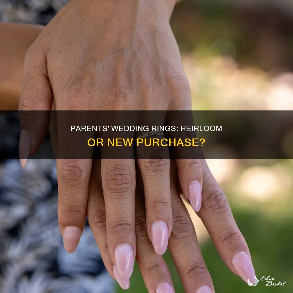 should you use your parents wedding rings for your wedding