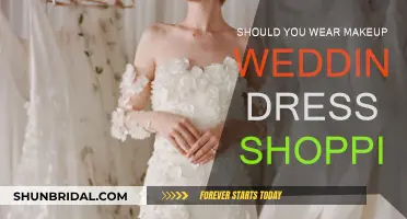 Makeup and Wedding Dress Shopping: To Wear or Not?