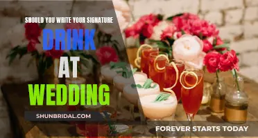 Signature Cocktails: To Mix or Not to Mix at Your Wedding?