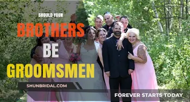 Brothers as Groomsmen: Tradition, Bonding, or Wedding Party Dilemma?