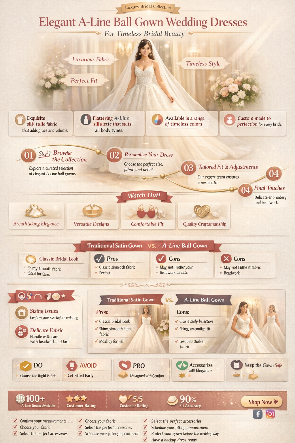 a-line ball gown wedding gowns
