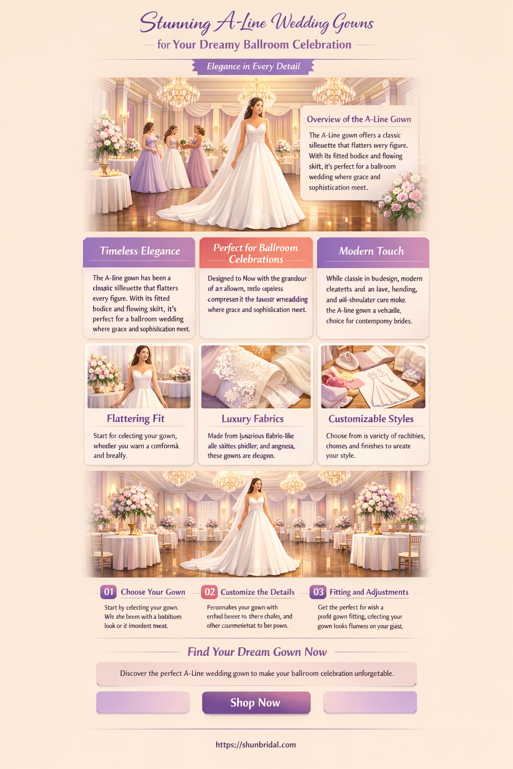 a-line ball dresses wedding