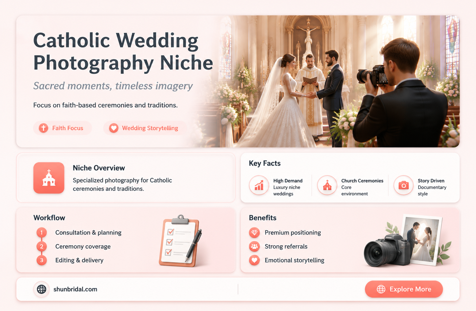 are there catholic only wedding photographers