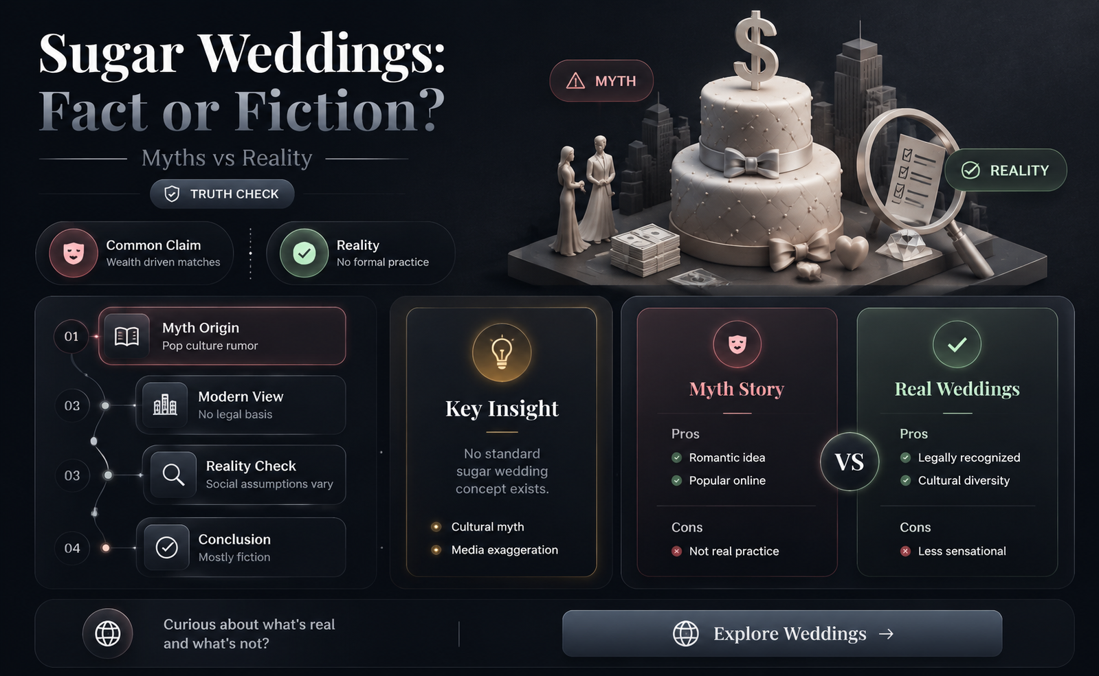 are the weddings in sugar real