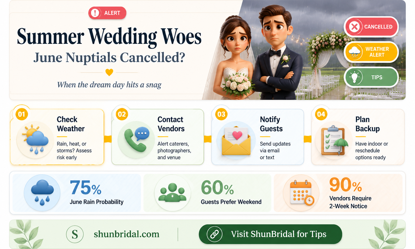 are june weddings being canceled