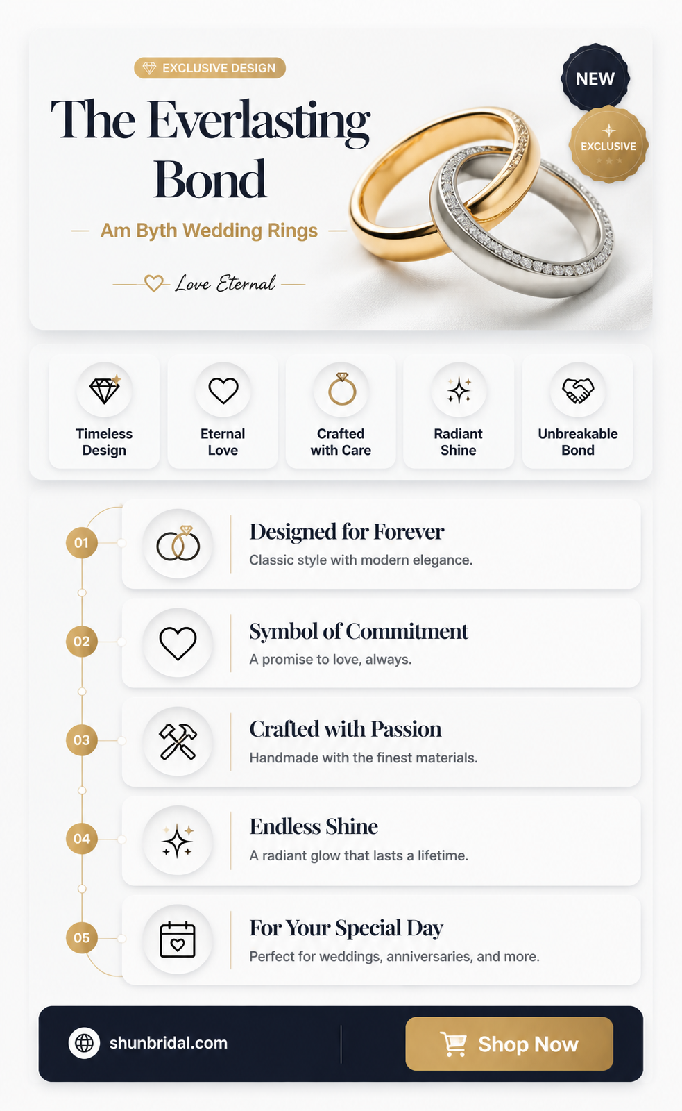 am byth wedding ring