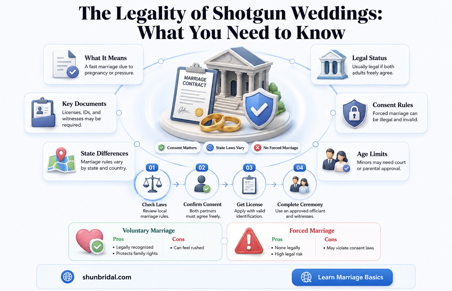 are shotgun weddings legal
