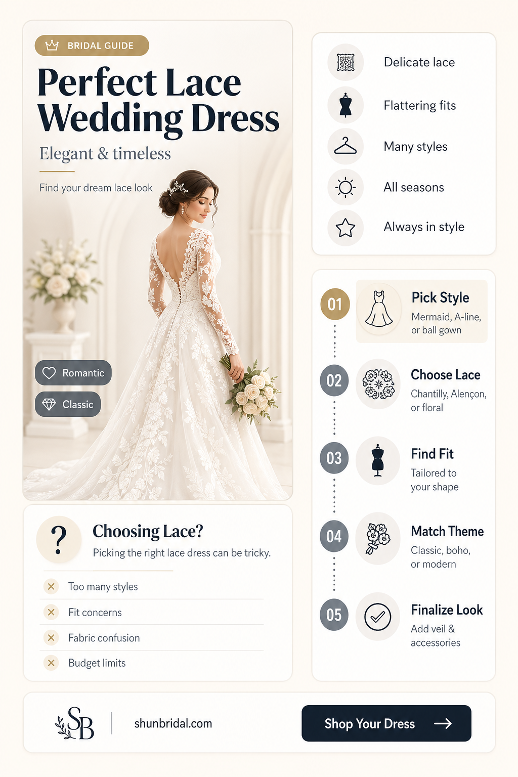 a-line sweetheart ankle-length lace wedding dress