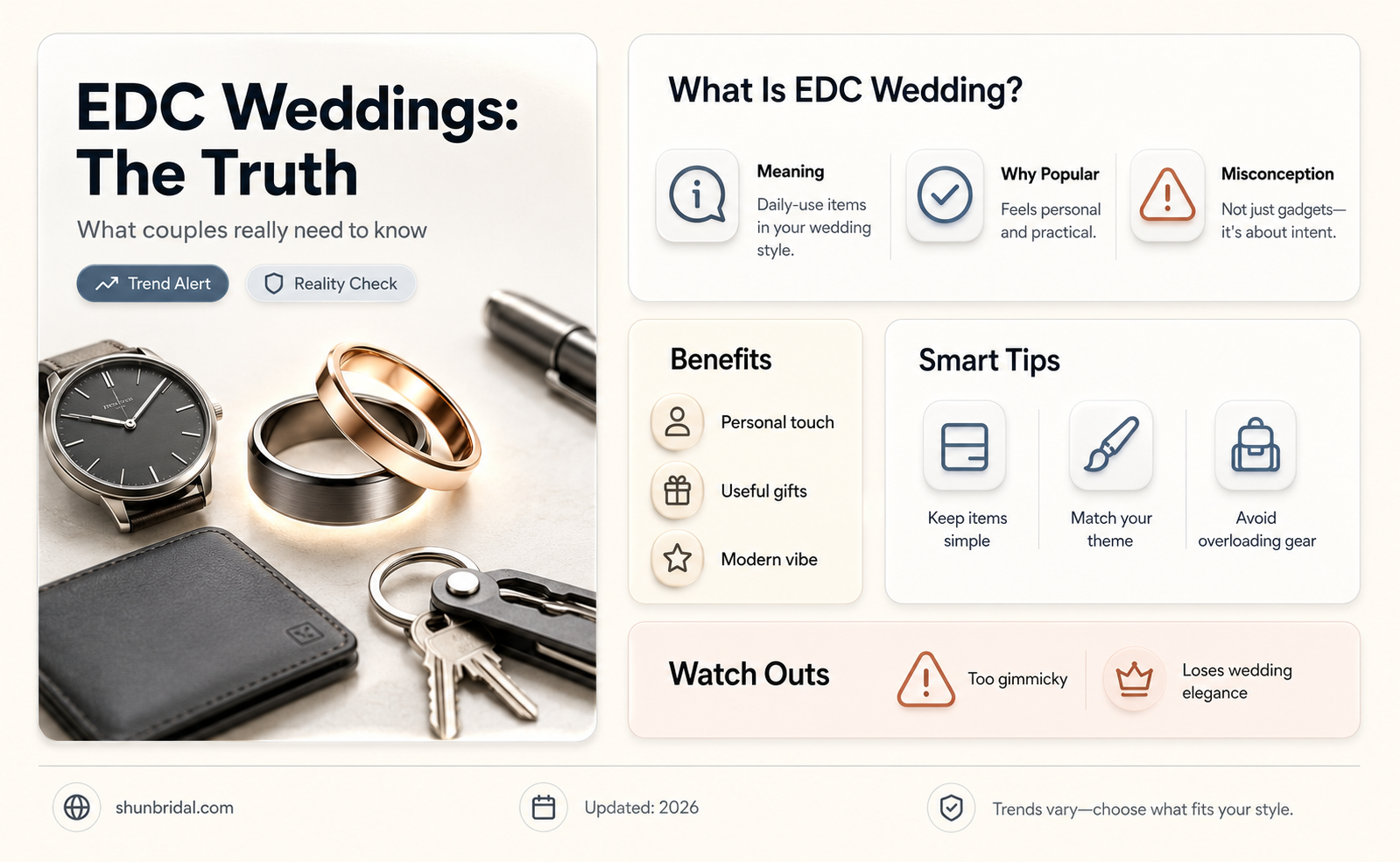 are edc weddings real