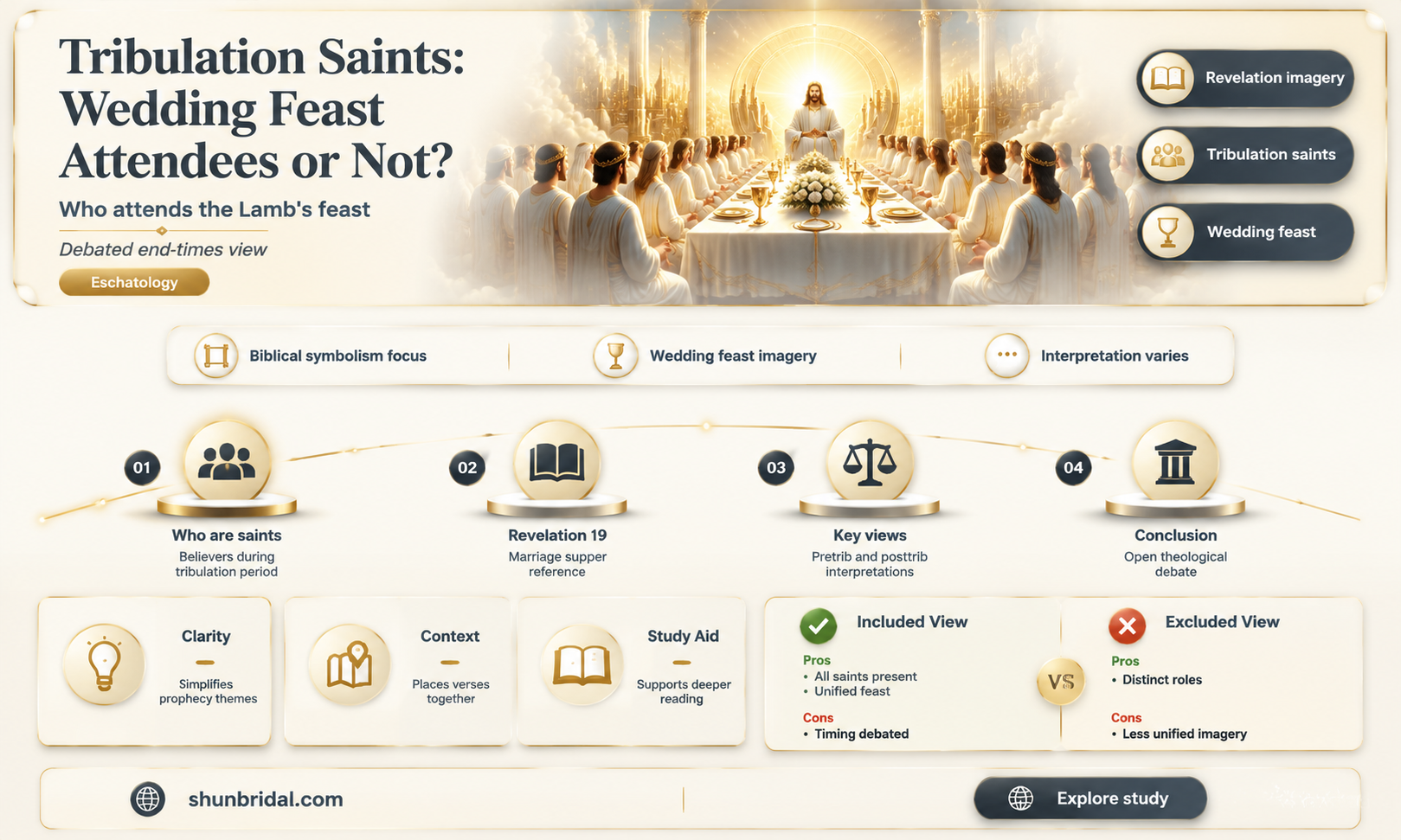 are the tribulation saints invited to the wedding feast