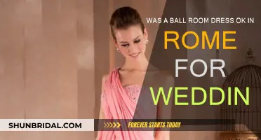 Ballroom Gowns: A Wedding Hit in Rome?