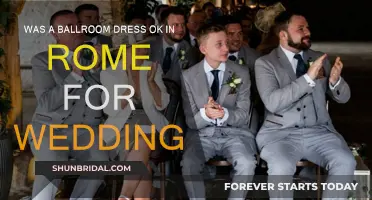 Ballroom Gowns: A Perfect Fit for Roman Weddings?
