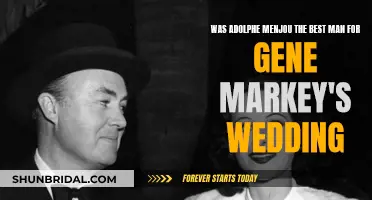 Adolph Menjou: Best Man for Gene Markey's Wedding?