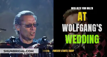 Did Alex Van Halen Attend Wolfgang's Wedding?