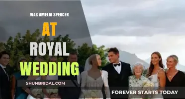 Amelia Spencer's Royal Wedding Presence: Fact or Fiction?