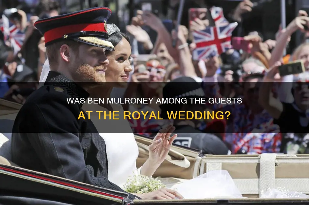 was ben mulroney at the royal wedding