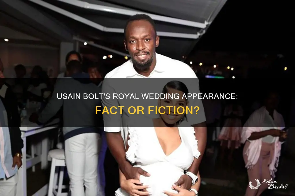 was bolt at the royal wedding