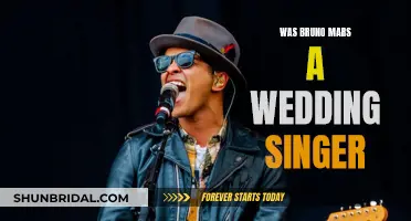 The Wedding Singer: Bruno Mars' Surprising Start