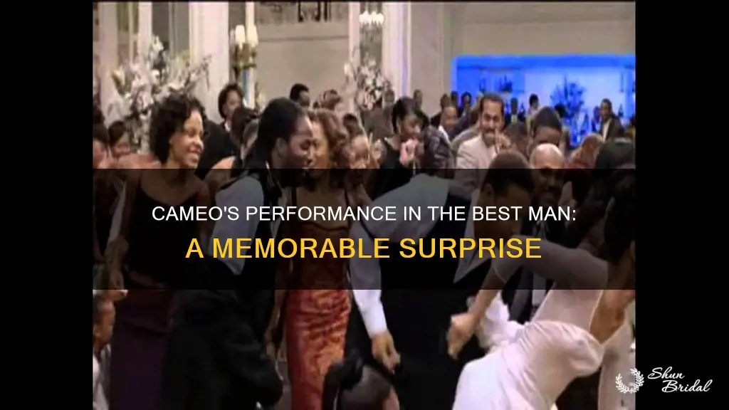 was cameo in the best man