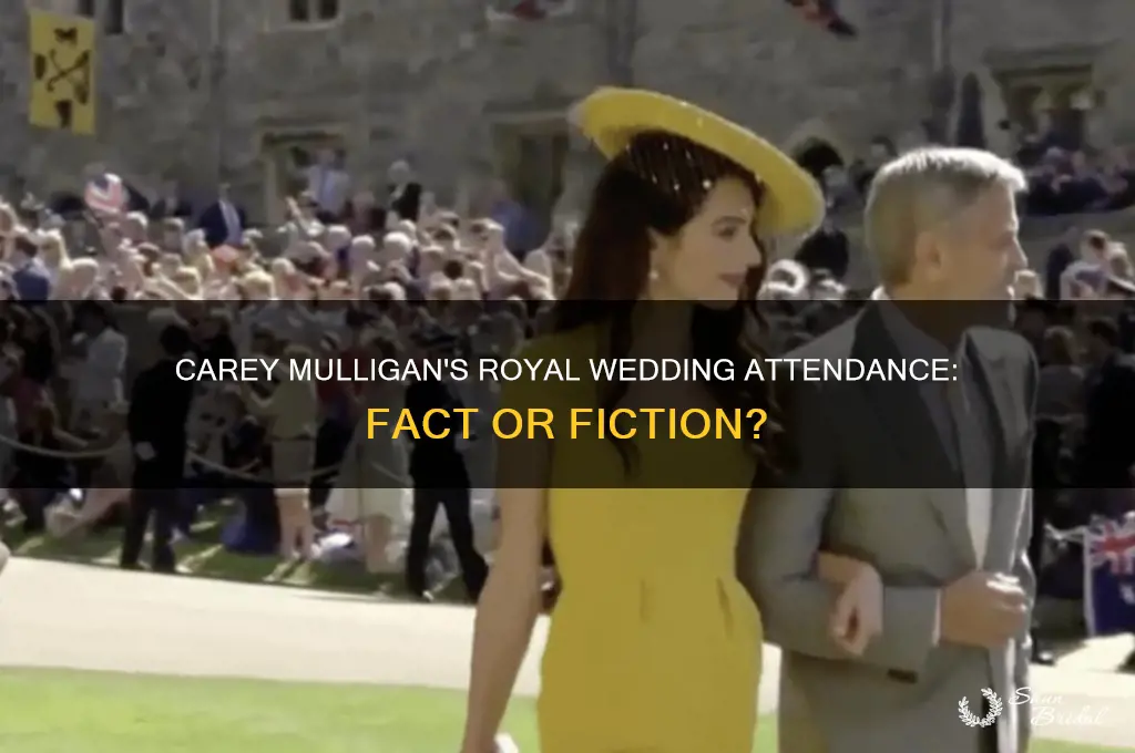 was carey mulligan at royal wedding