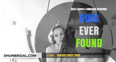 Where is Carole Lombard's Wedding Ring?