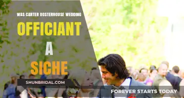 Carter Oosterhouse's Wedding Officiant: Unveiling the Surprising Truth