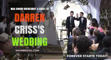 Chord Overstreet's Attendance at Darren Criss's Wedding: Fact or Fiction?