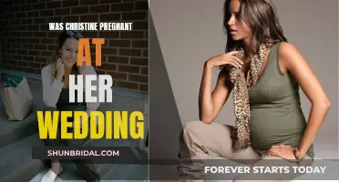 A Wedding with a Baby Bump: Christine's Story