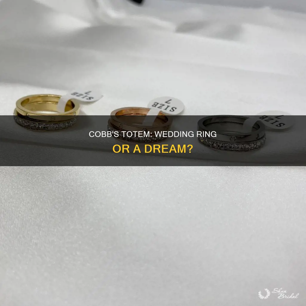 was cobb totem his wedding ring