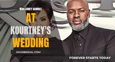Who Attended Kourtney's Wedding? Corey Gamble's Presence Explained