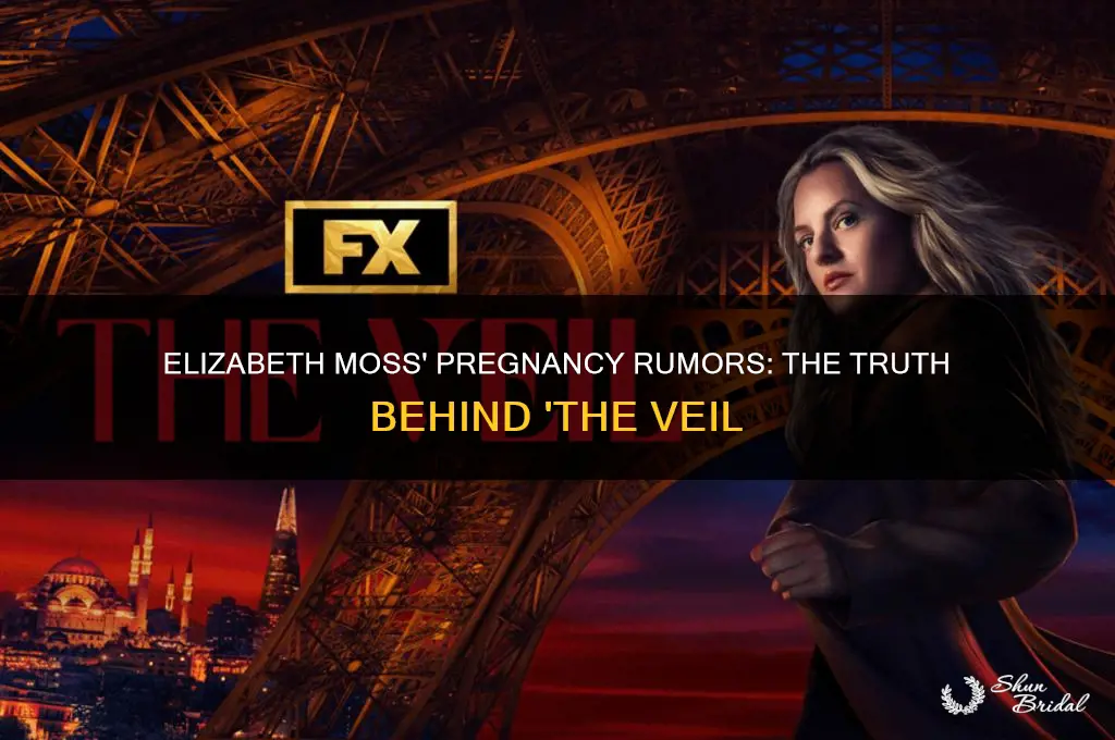 was elizabeth moss pregnant in the veil