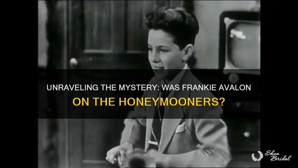 was frankie avalon on the honeymooners