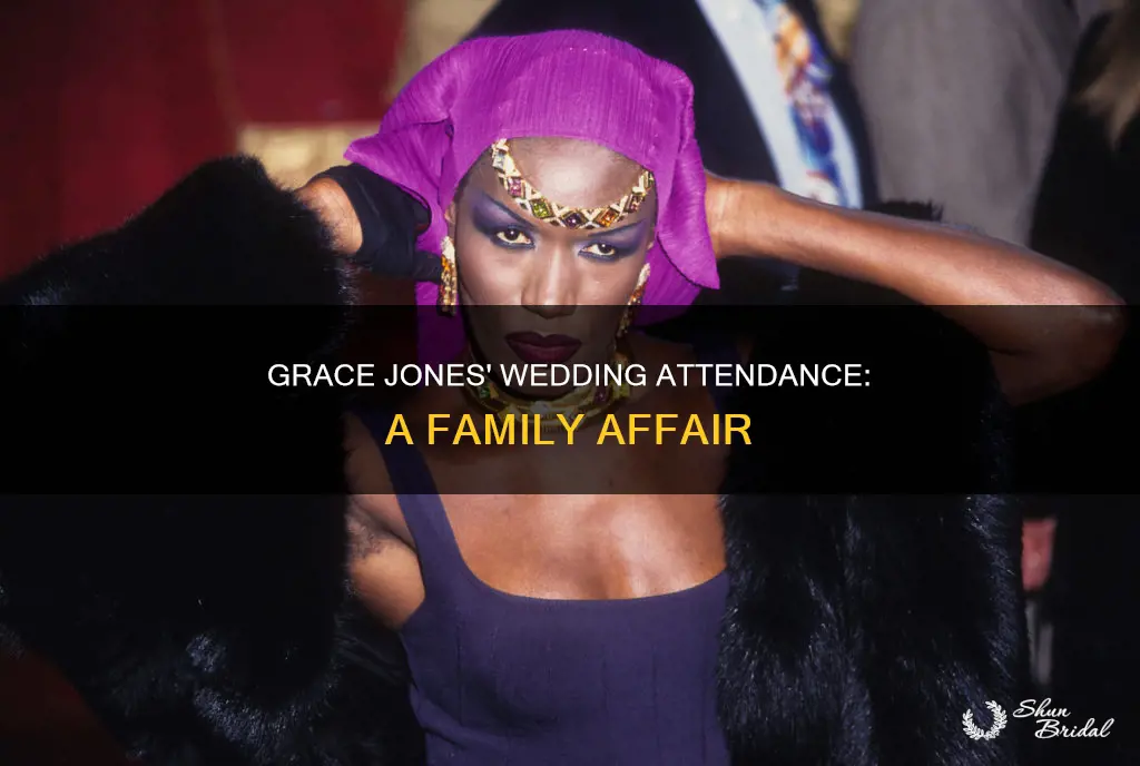 was grace jones at noel jones wedding