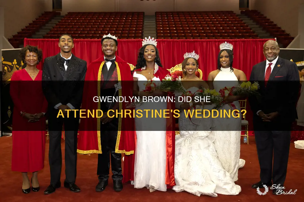 was gwendlyn brown at christine