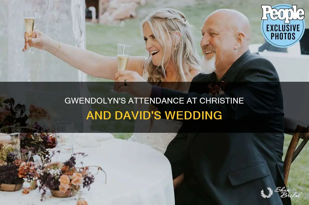 was gwendolyn at christine and david