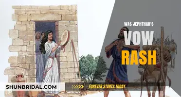 Jephthah's Vow: Rash Decision or Faithful Misstep?