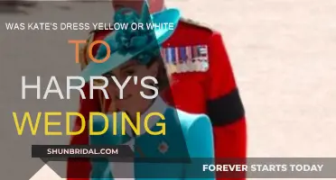 Kate's Wedding Dress: Yellow or White?