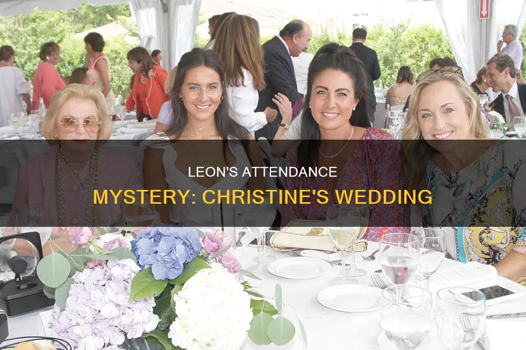 was leon at christine