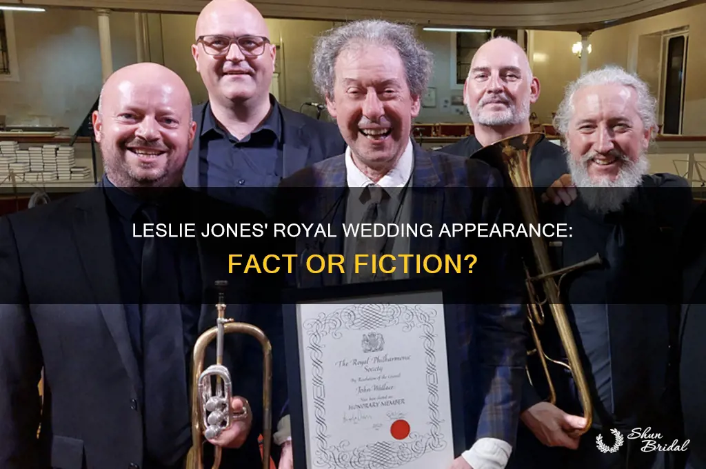 was leslie jones at the royal wedding