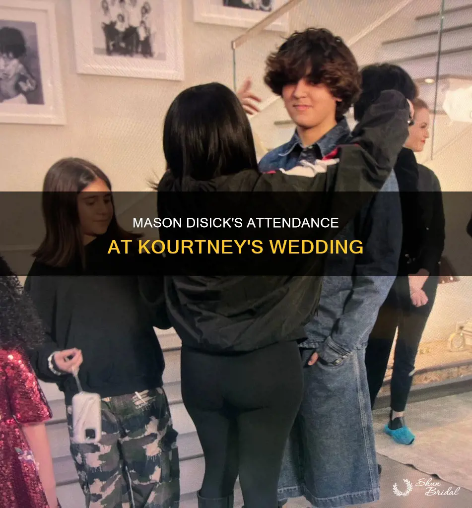 was mason disick at kourtney