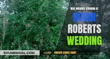 Michael Strahan's Attendance at Robin Roberts' Wedding