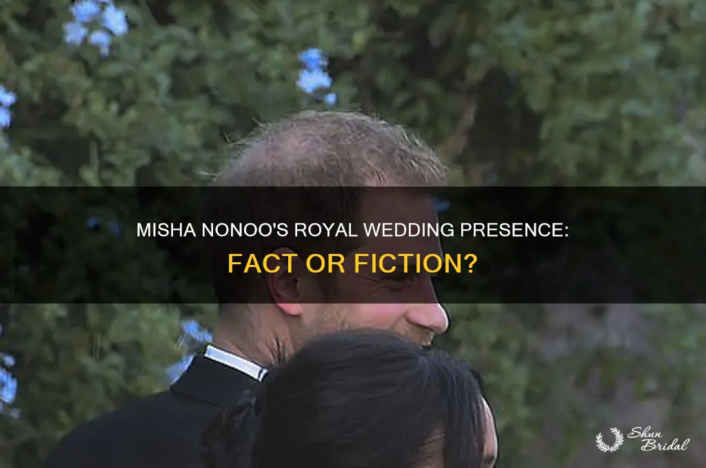was misha nonoo at the royal wedding